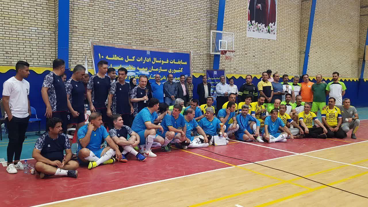 به یاد شهدای خدمت مسابقات فوتسال منطقه ۱۰ در استان کهگیلویه وبویراحمد برگزار شد
