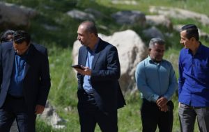 گزارش تصویری از بازدید فرماندار گچساران و رئیس میراث فرهنگی و گردشگری  از مناطق بویراحمد گرمسیر