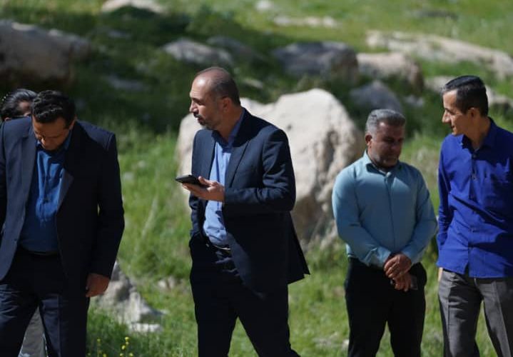 گزارش تصویری از بازدید فرماندار گچساران و رئیس میراث فرهنگی و گردشگری  از مناطق بویراحمد گرمسیر