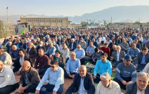 نماز عید فطر در گچساران برگزار شد +  تصاویر