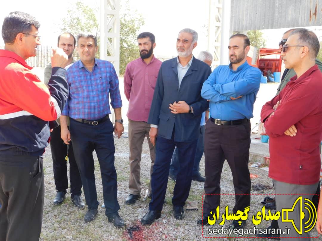 یک حرکت فرهنگی از روابط عمومی  نفت گچساران بازدید قاریان قرآن گچساران از واحد بهره‌برداری پازنان ۲/روابط عمومی از قاریان تجلیل كرد