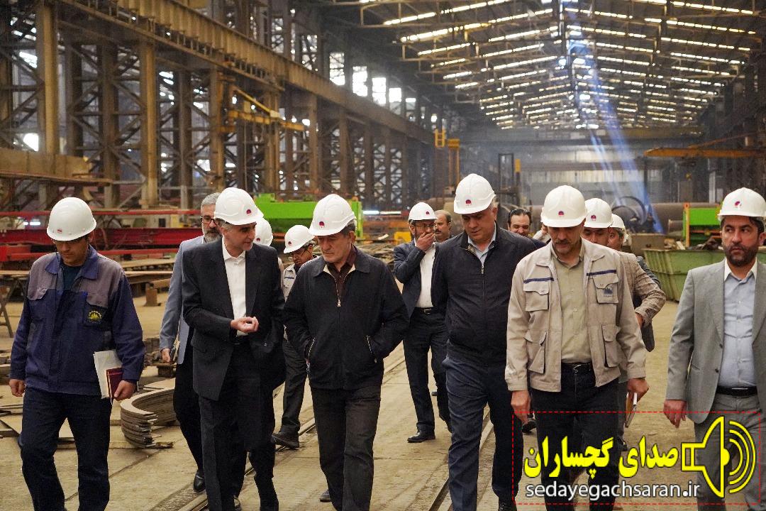 تحویل تجهیزات کلیدی ساخت داخل طرح پلی‌اتیلن سنگین گچساران سرعت می‌گیرد