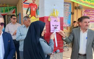 عکس| جشن شکفتن «جوانه‌های» هفتمی در گچساران