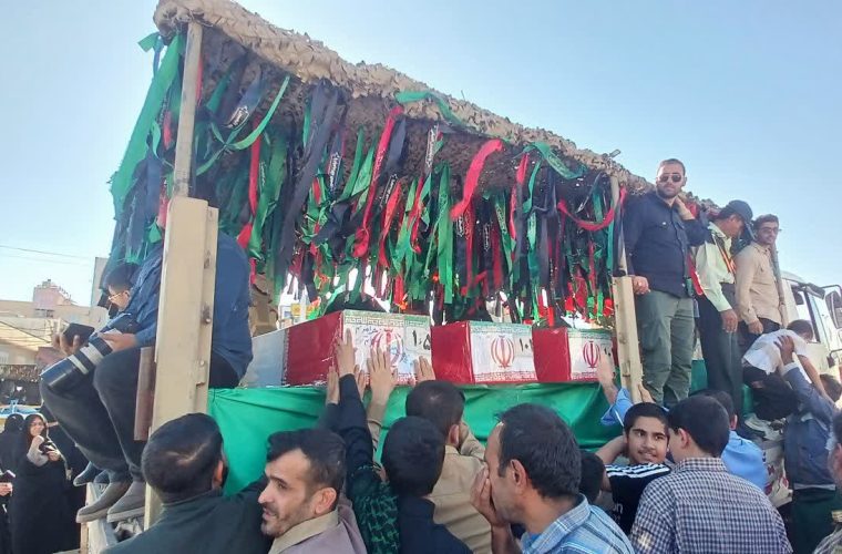 مردم گچساران امروز استقبال شش مهمان ویژه رفته بودند