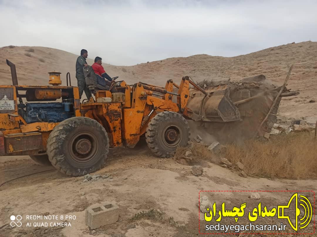 از ابتدای سال تا گنون پنجاه هزار متر مربع از اراضی ملی گچساران رفع تصرف شده است از ابتدای سال تا گنون پنجاه هزار متر مربع از اراضی ملی گچساران رفع تصرف شده است
