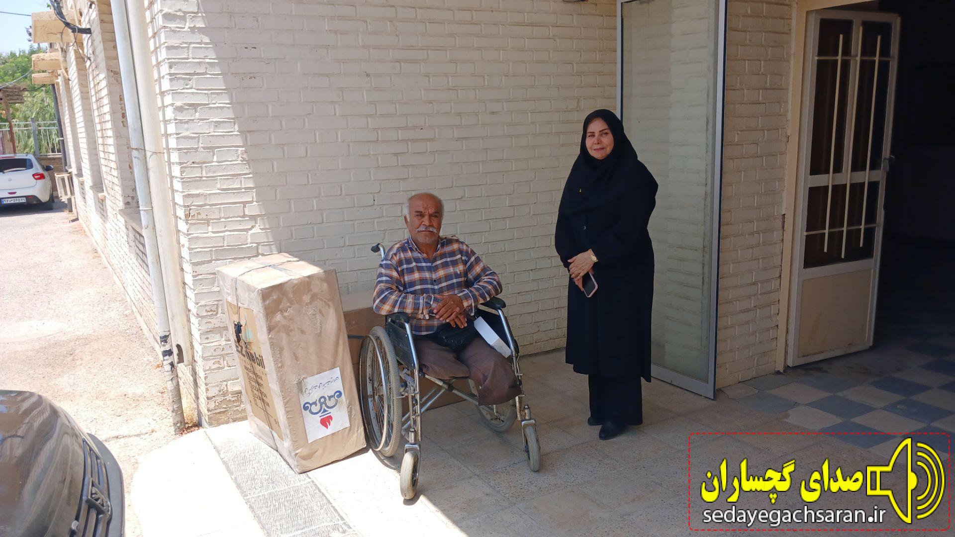 در هفته بهزیستی، گچساران شاهد شکوه مسئولیت‌پذیری صنعت نفت در حمایت از معلولان بود؛ اهدای ۲۷ دستگاه ویلچر برقی